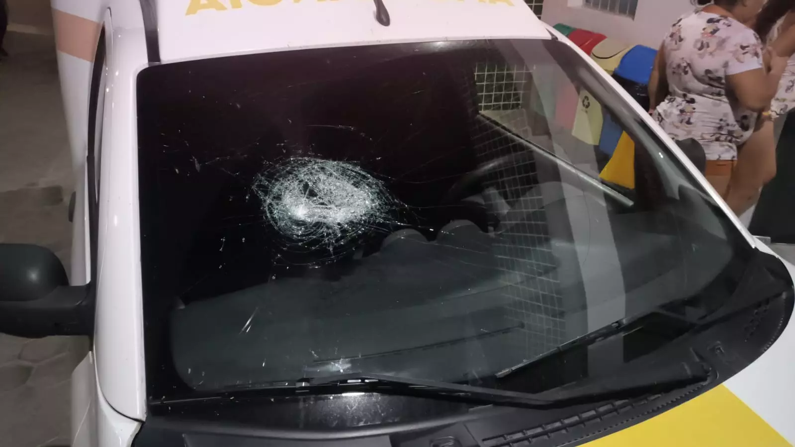 Ambulância é depredada durante atendimento em Bodocó